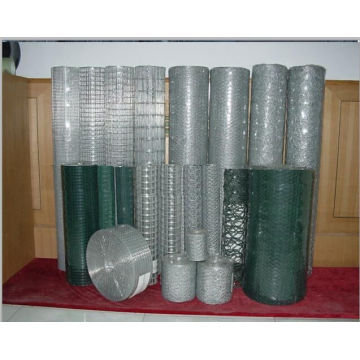 PVC Powder coated galvanized welded wire mesh For fence